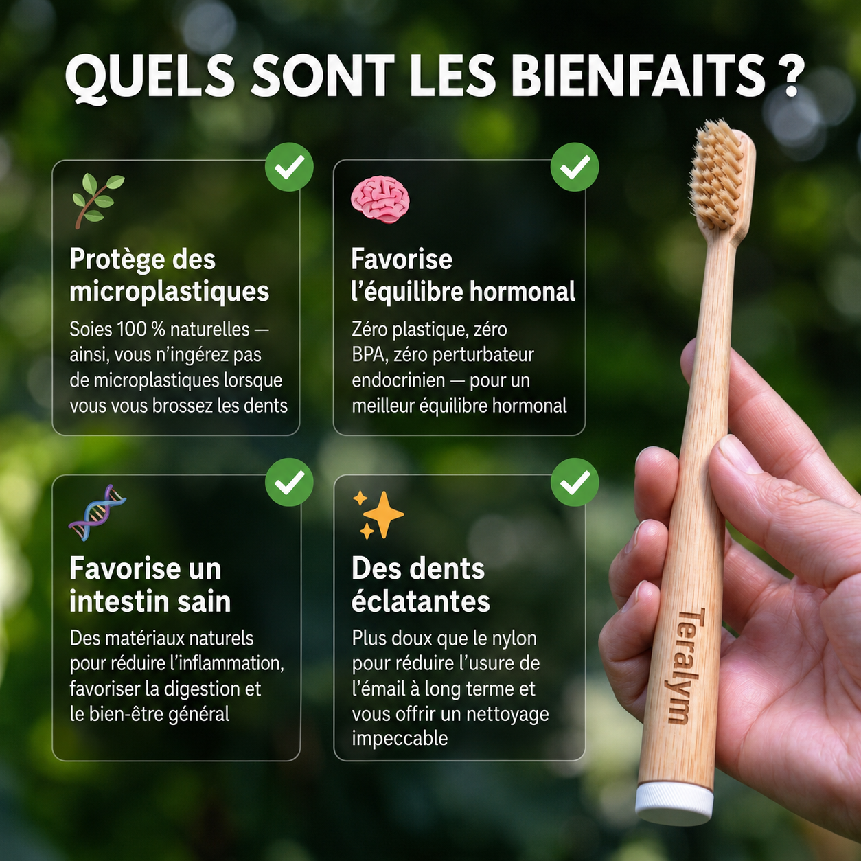 Brosse à dent en Bamboo