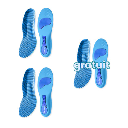 Semelles Teralym - Vivez des journées sans douleur, sans traitements coûteux ni visites chez le médecin...