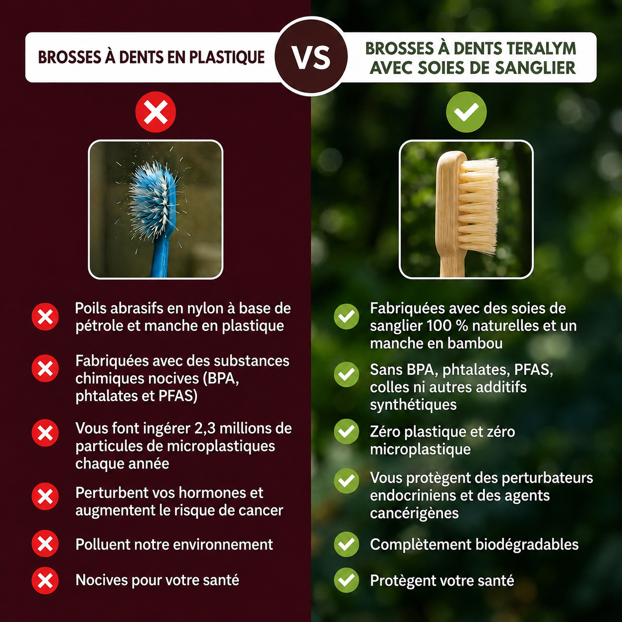 Brosse à dent en Bamboo